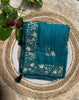 Exquisite Handwork Saree: Pure Cosmos Saree with Gotta Patti & Kardhana Embroidery
