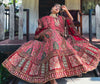 Royal Heavy Bridal Lehenga Rich Silk & Velvet with Double Dupatta | Handcrafted Stone & Sequence Work