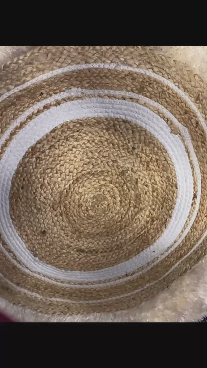 Pure Cosmos Handwork Saree with Shimmering Stone and Moti Work | Festive Wear